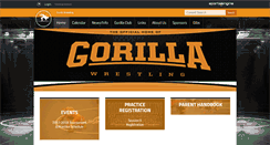 Desktop Screenshot of gorillawrestlingclub.com